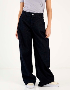 Jeans relaxed baggy cintura alta Aéropostale para mujer