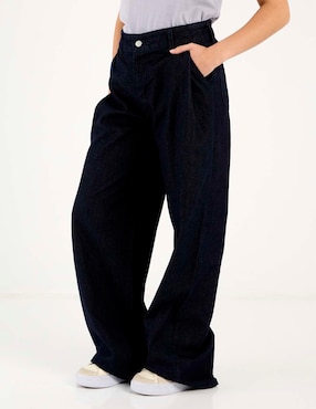 Jeans relaxed baggy cintura alta Aéropostale para mujer