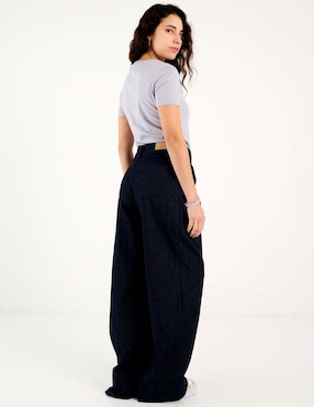 Jeans relaxed baggy cintura alta Aéropostale para mujer