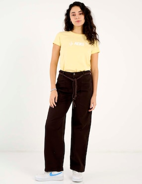 Pantalón Aéropostale straight para mujer