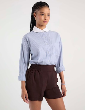 Short Aéropostale de poliéster para mujer