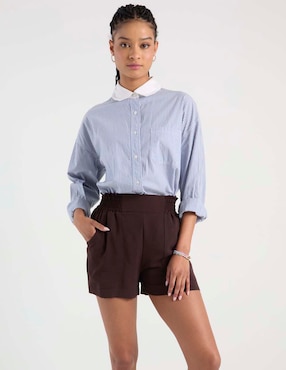 Short Aéropostale de poliéster para mujer