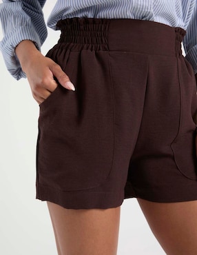 Short Aéropostale de poliéster para mujer
