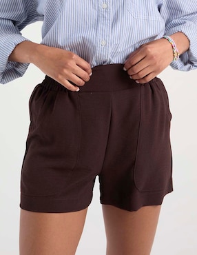 Short Aéropostale de poliéster para mujer
