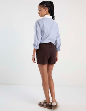 Short Aéropostale de poliéster para mujer