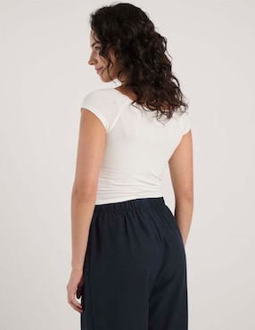 Blusa Aéropostale manga corta para mujer