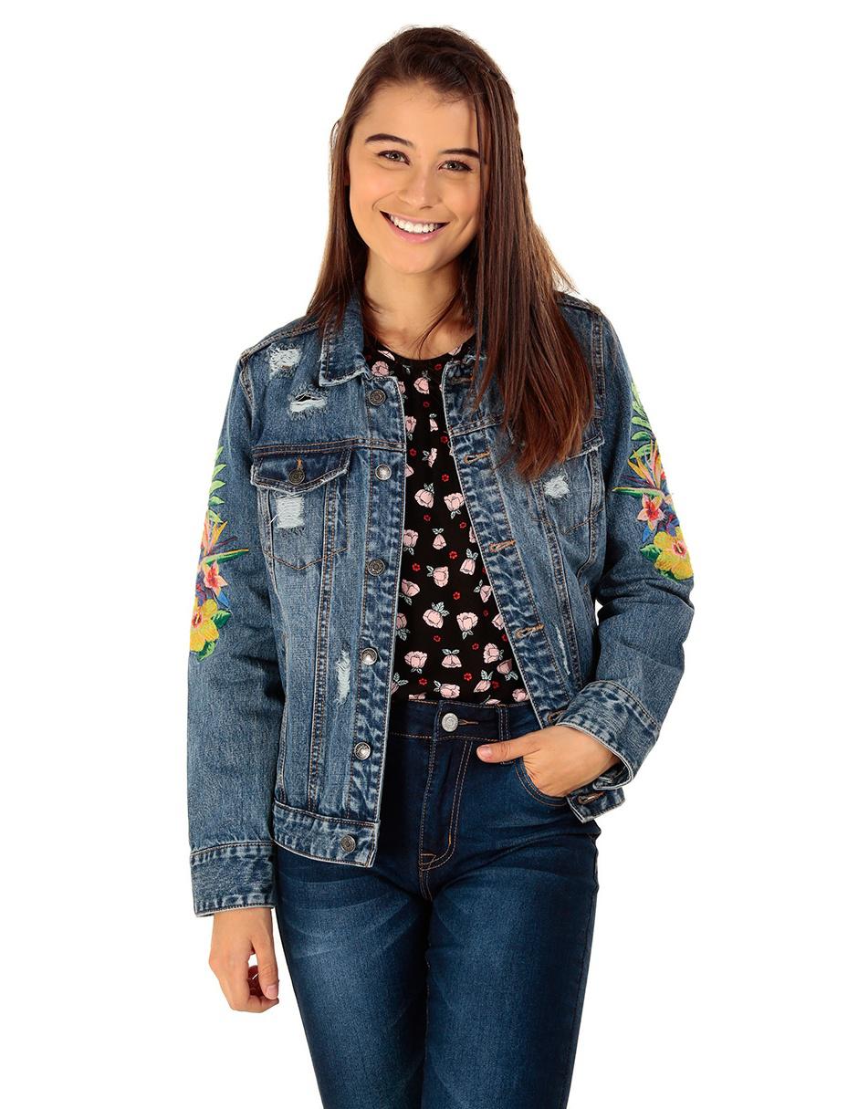 Chamarra denim Aéropostale algodón azul medio en Liverpool