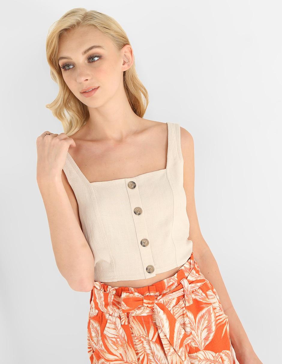 Blusa de tirantes Aéropostale corte cropped en Liverpool