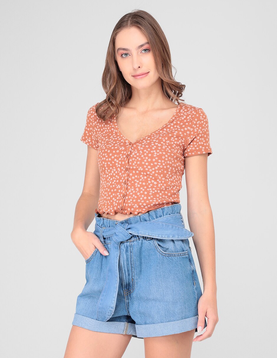 Short Aéropostale de mezclilla para mujer en Liverpool