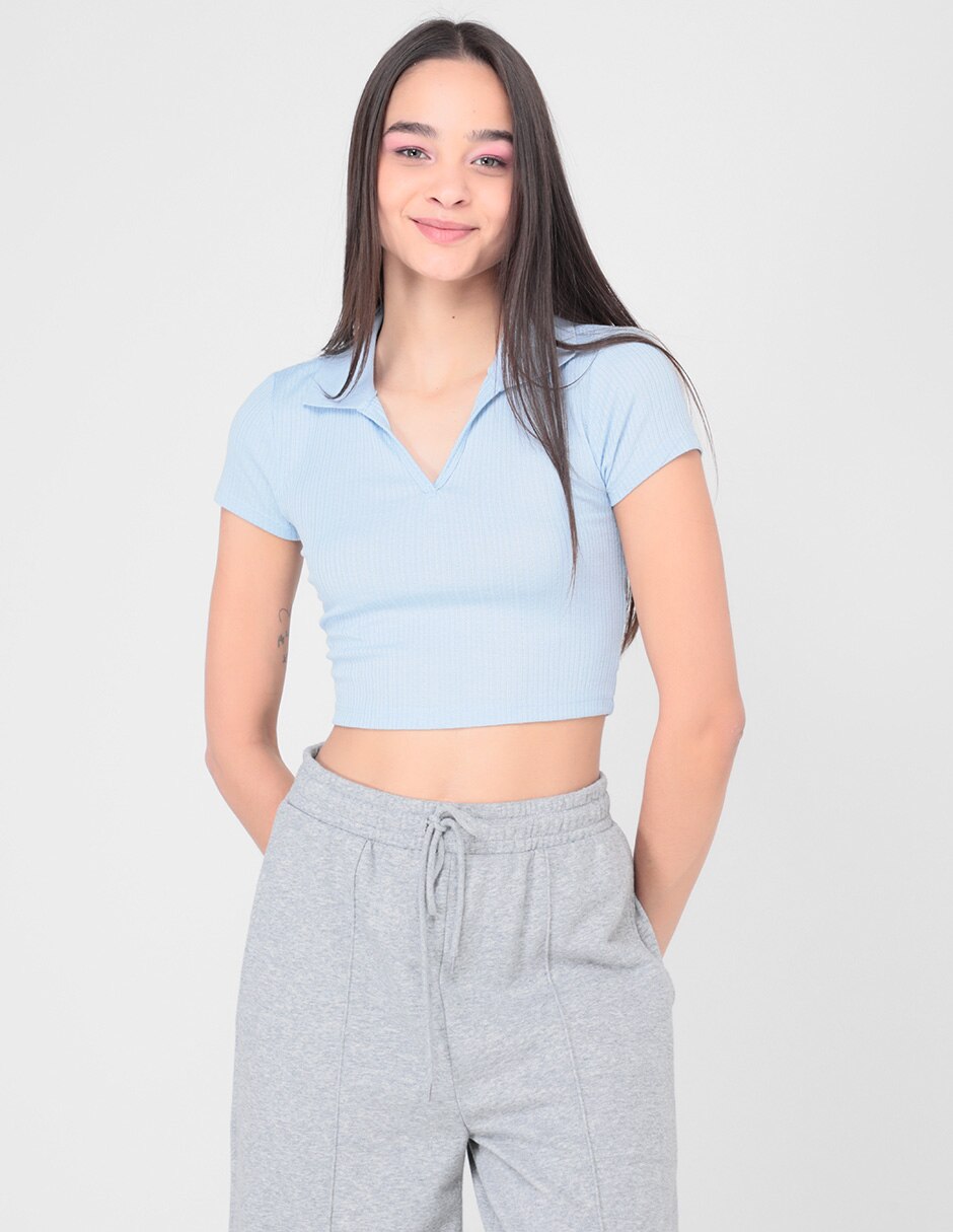 Playera tipo polo Aéropostale para mujer en Liverpool