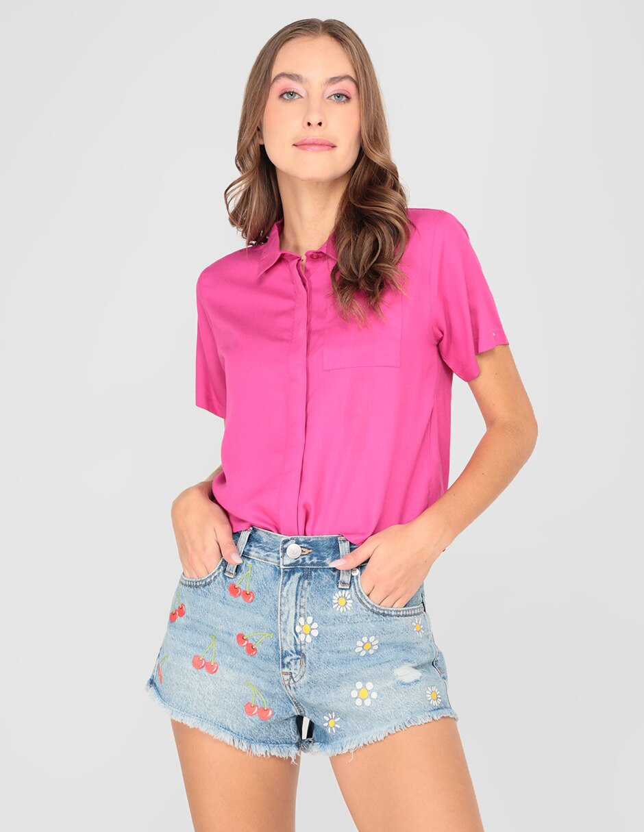 Short Aéropostale de mezclilla para mujer en Liverpool