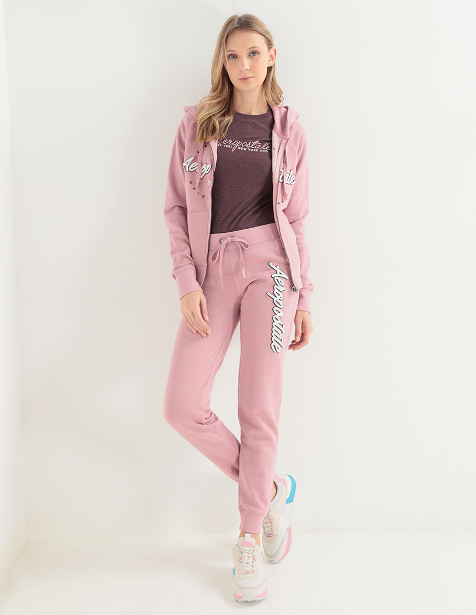 Pants regular Aéropostale con elástico para mujer