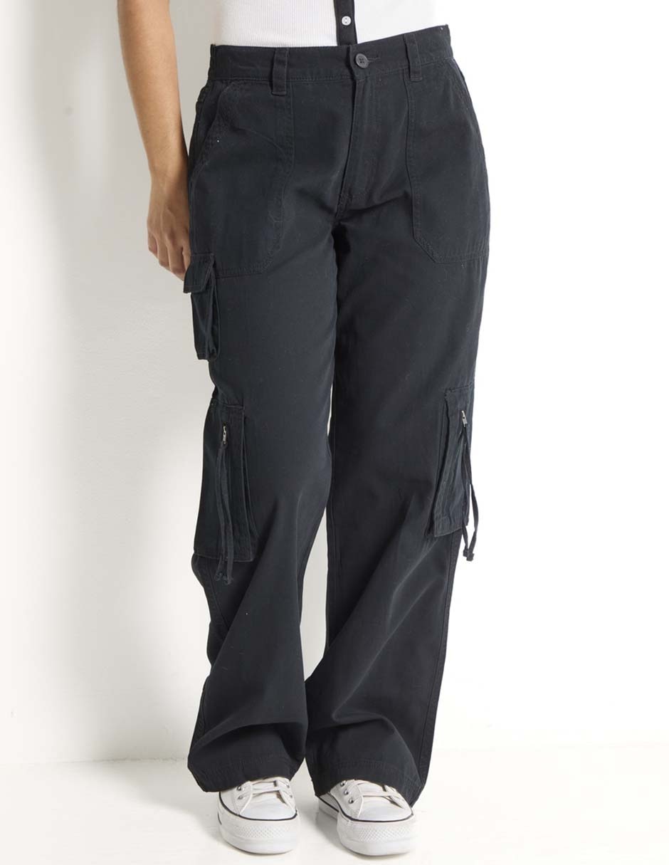 Pantalón cargo regular para mujer