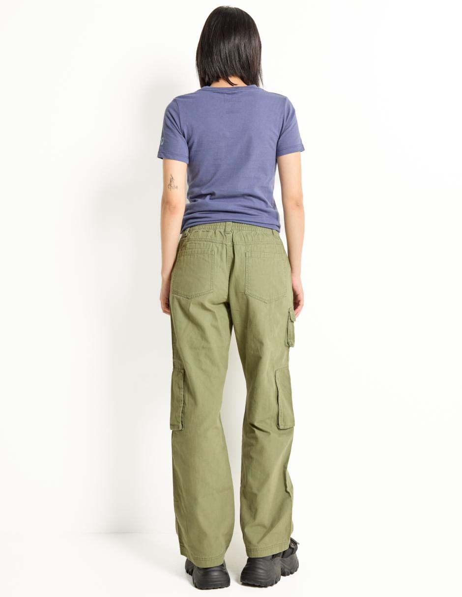 Pantalón cargo regular para mujer 2