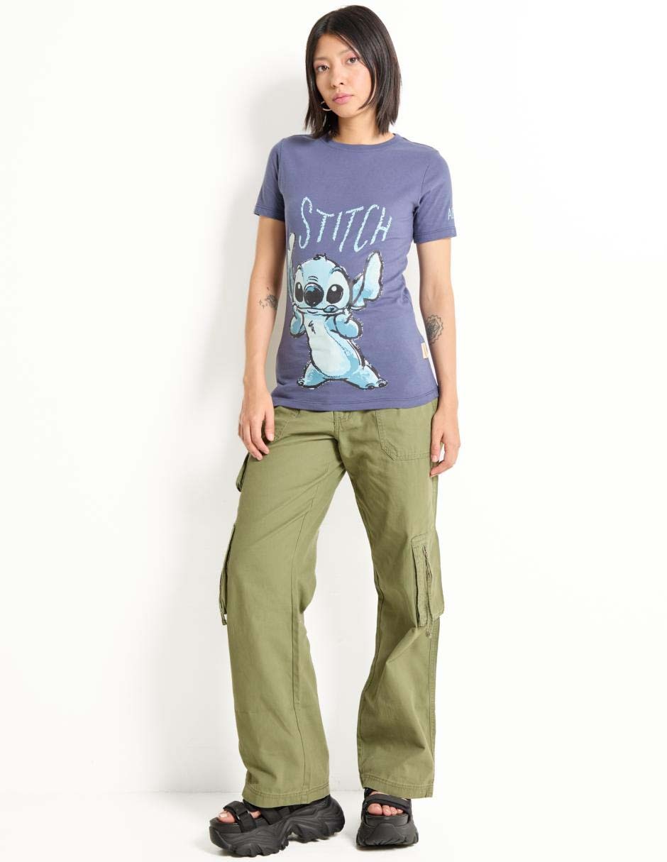Pantalón cargo regular para mujer 3