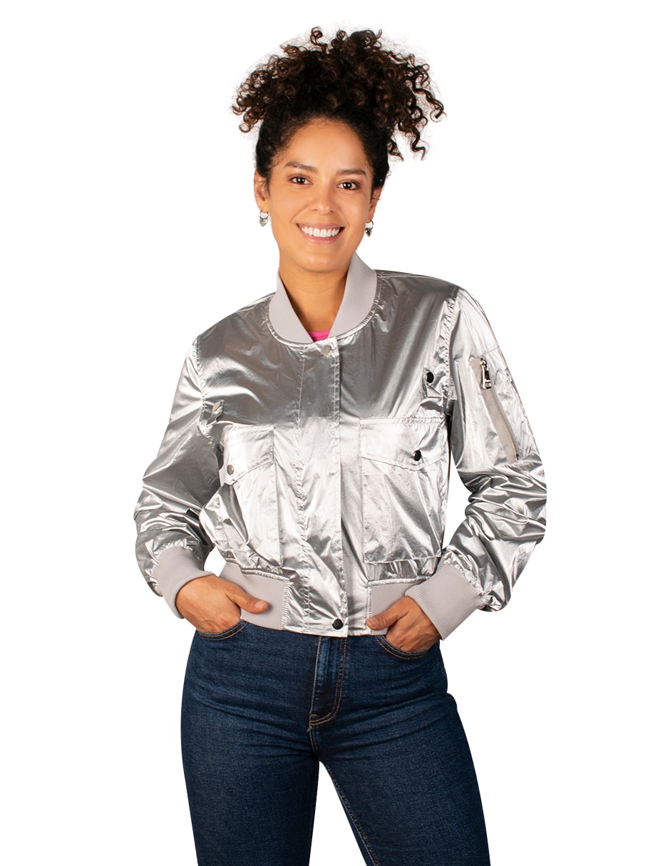 Chamarra bomber para mujer 1