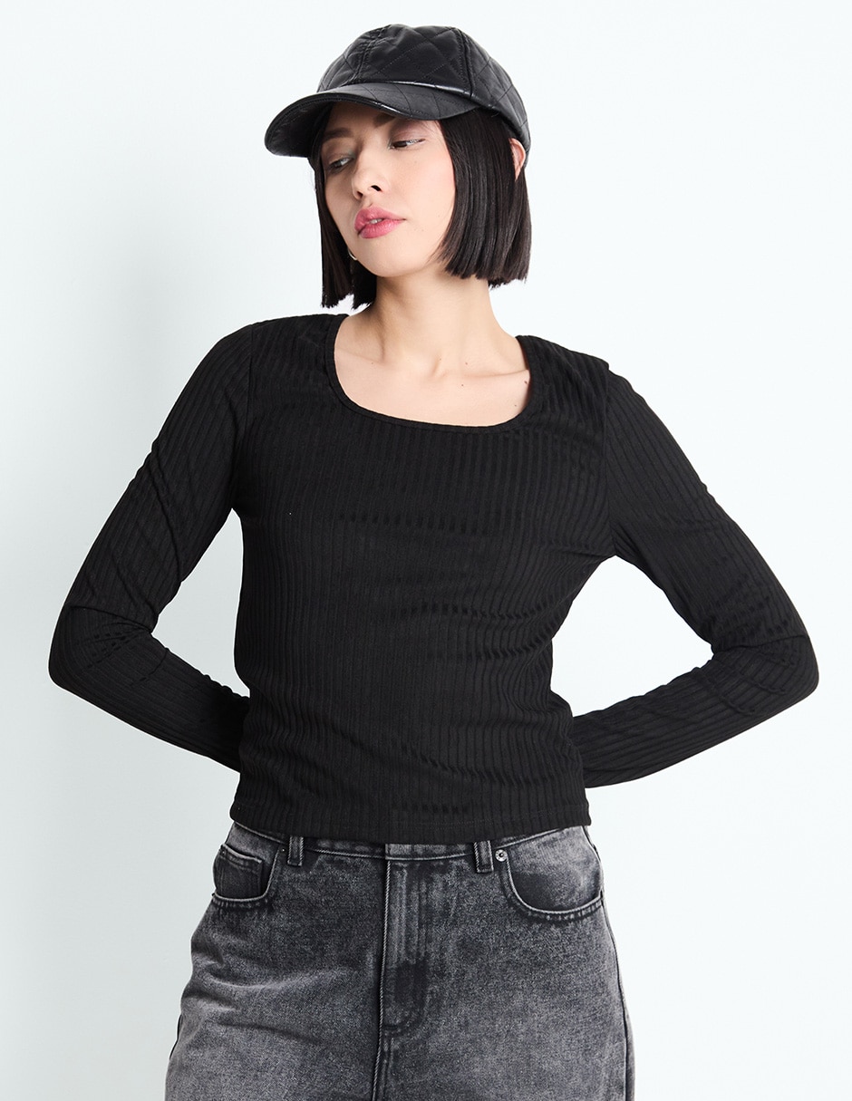 poleras aeropostale mujer manga larga