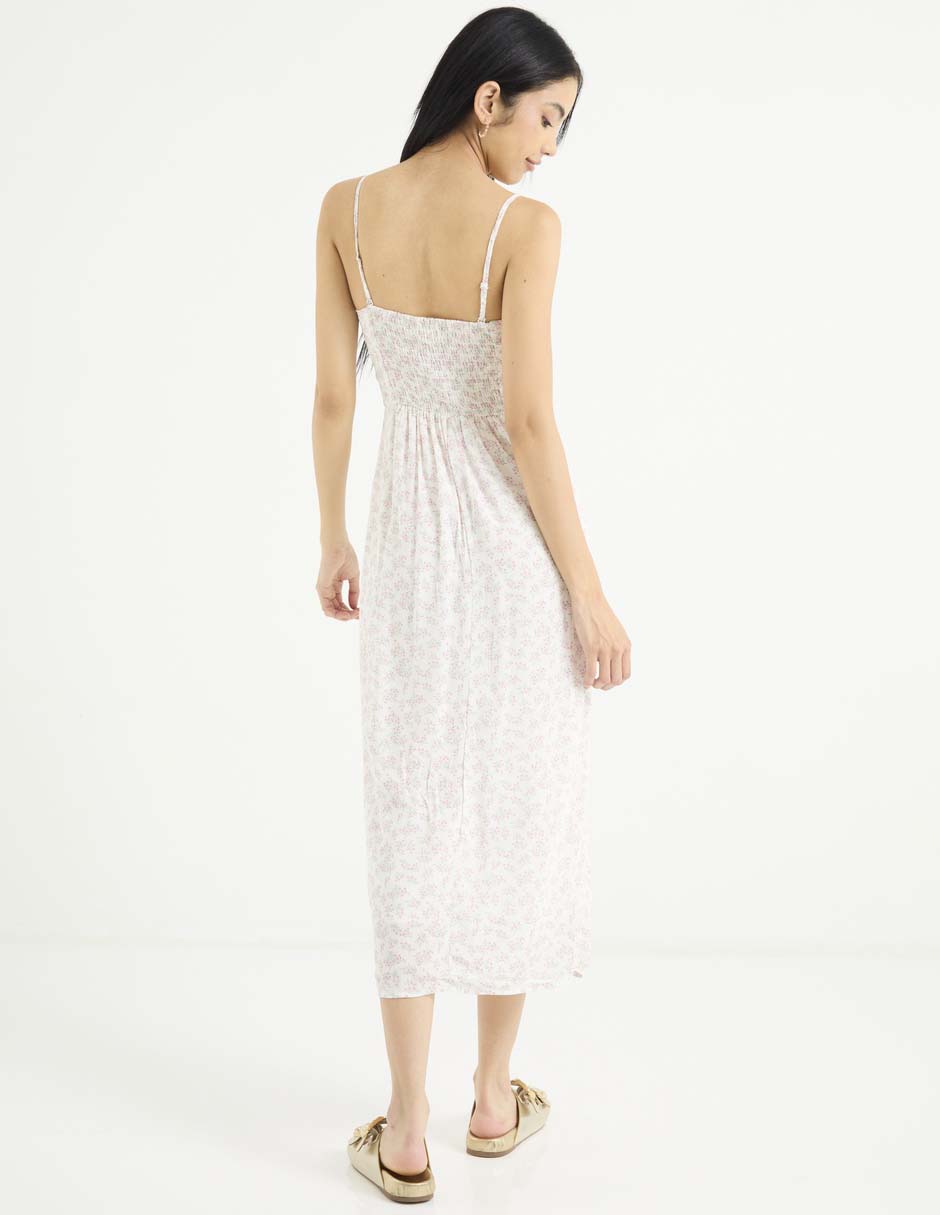 VESTIDO AERO 2552U25 ALGOD, CH, BLANCO