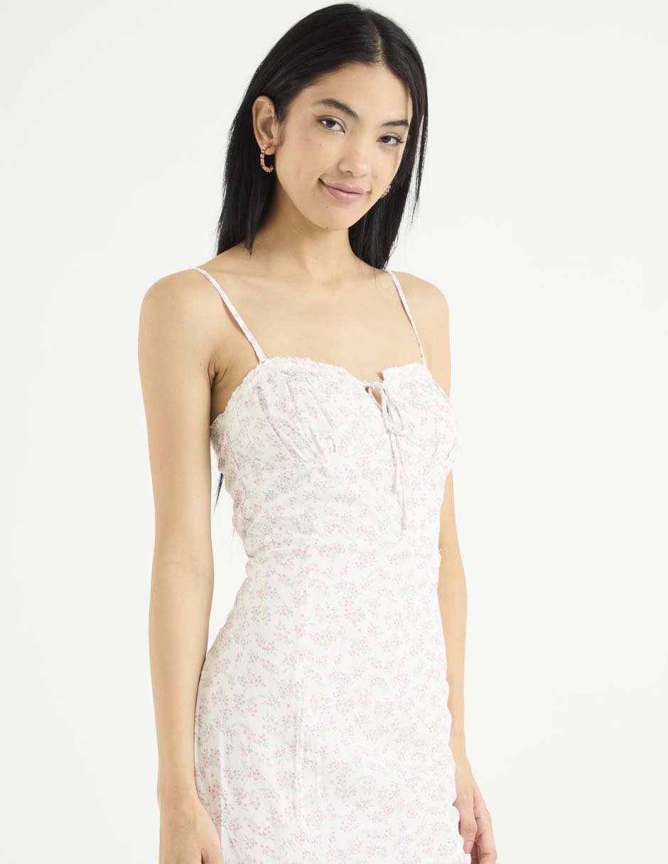 VESTIDO AERO 2552U25 ALGOD, CH, BLANCO