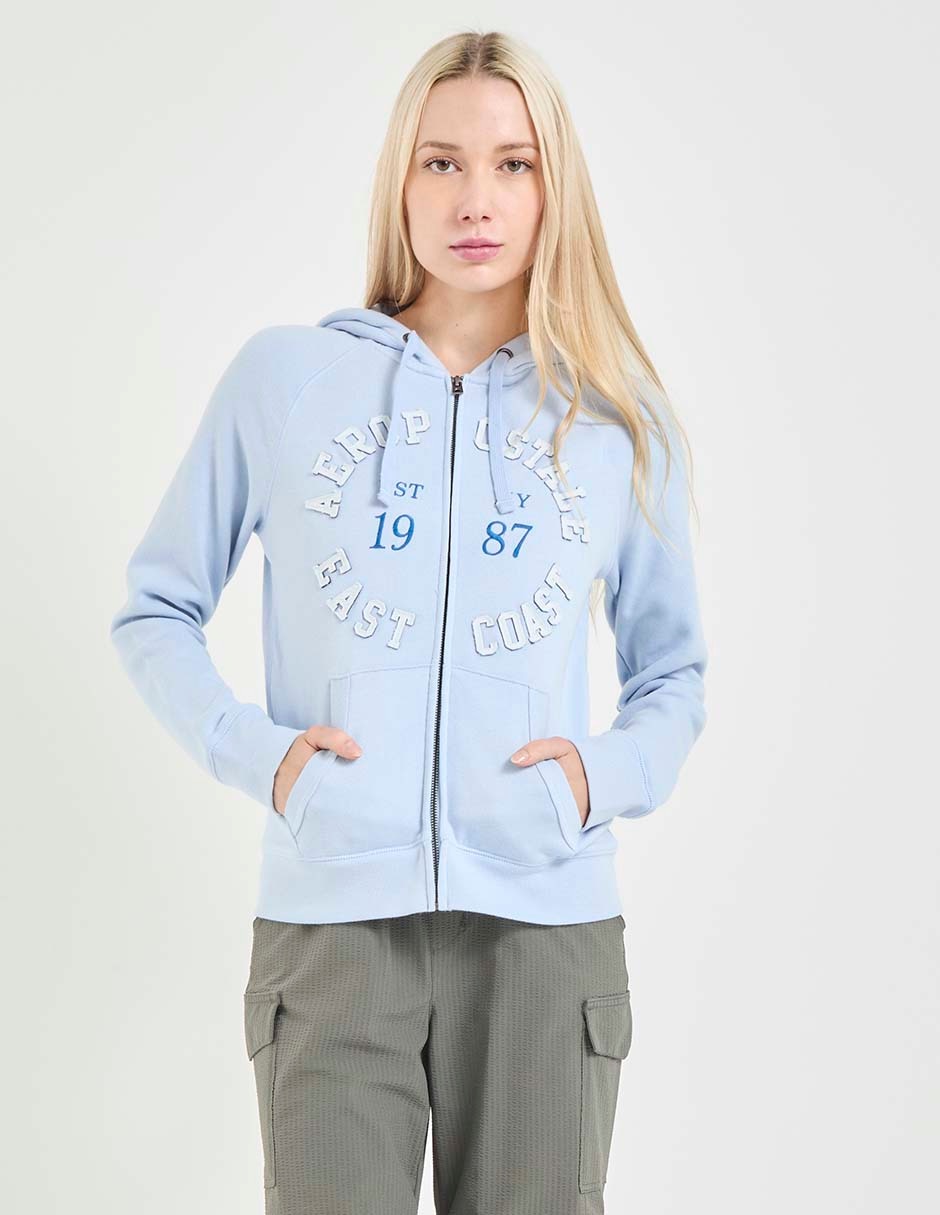 Sudadera con capucha y bolsa Aéropostale para mujer Liverpool