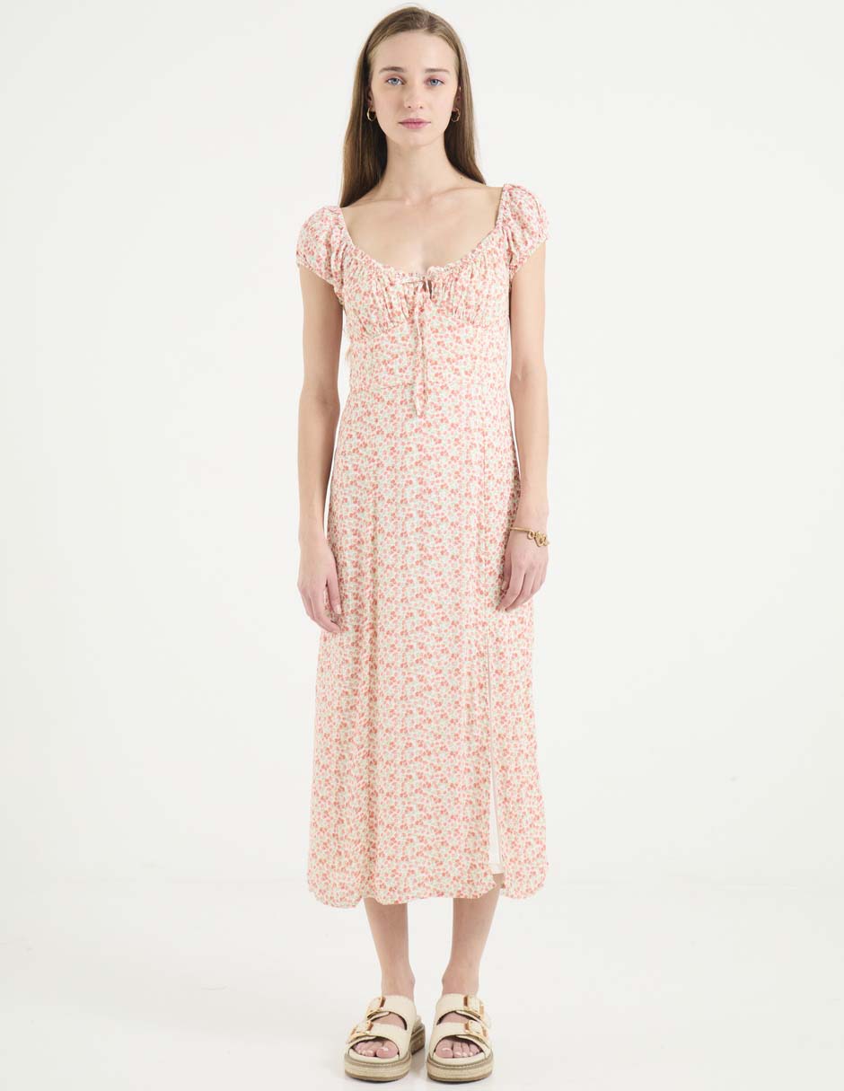 Vestido midi casual para mujer Vestido midi casual para mujer