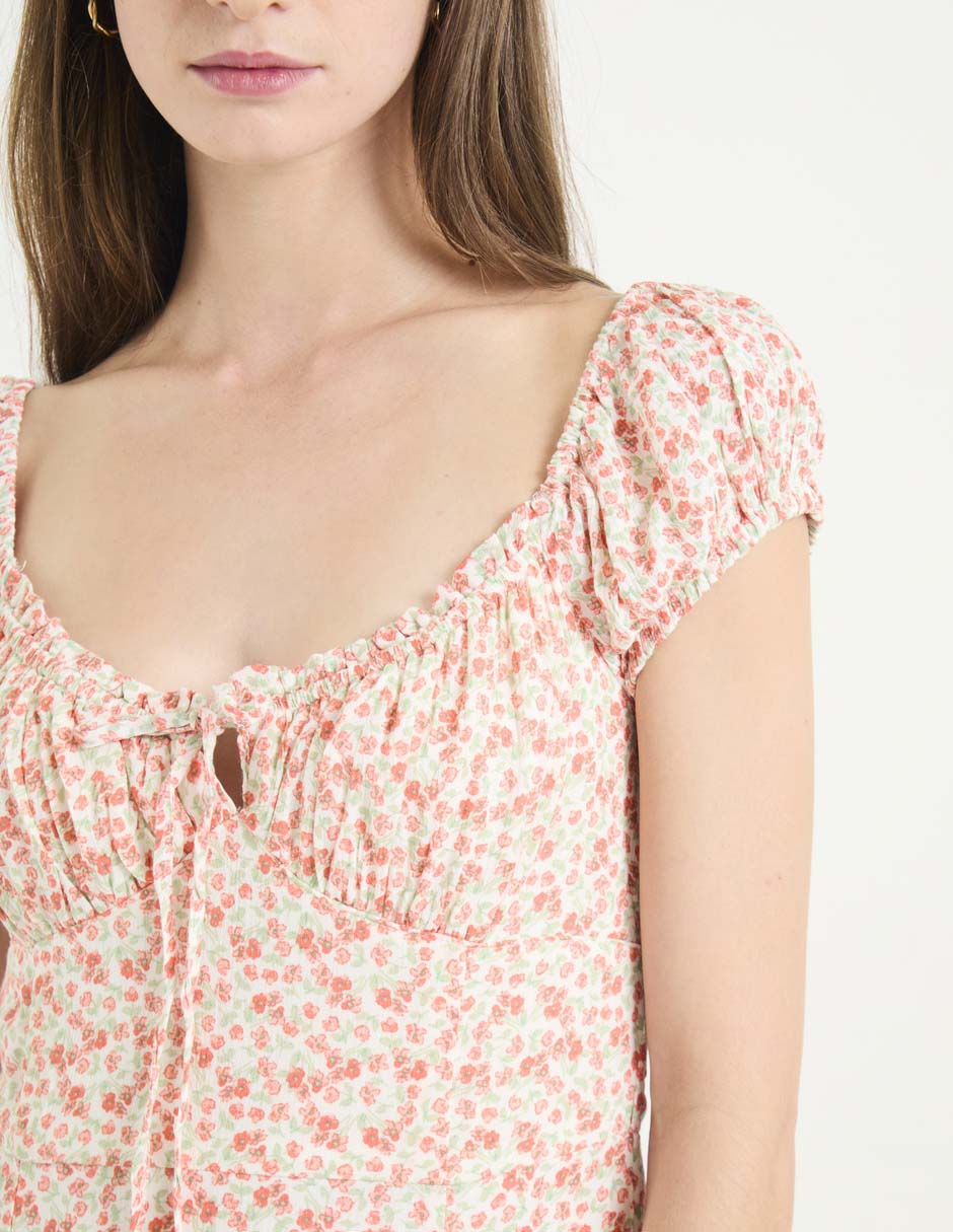 Vestido midi casual para mujer 4