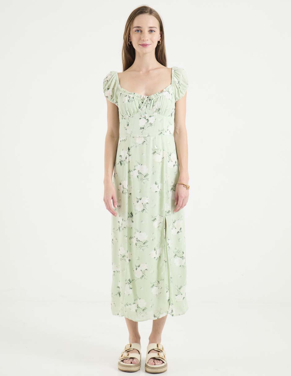 Vestido midi casual para mujer Vestido midi casual para mujer