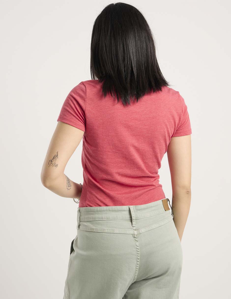 Playera manga corta Aero cuello redondo para mujer