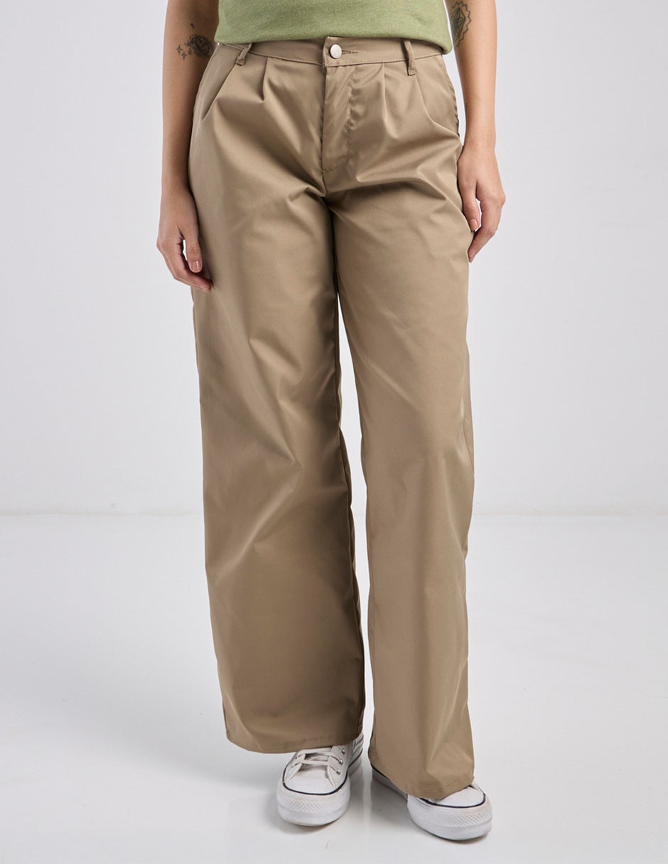 Pantalón relaxed Aéropostale wide leg para mujer 2