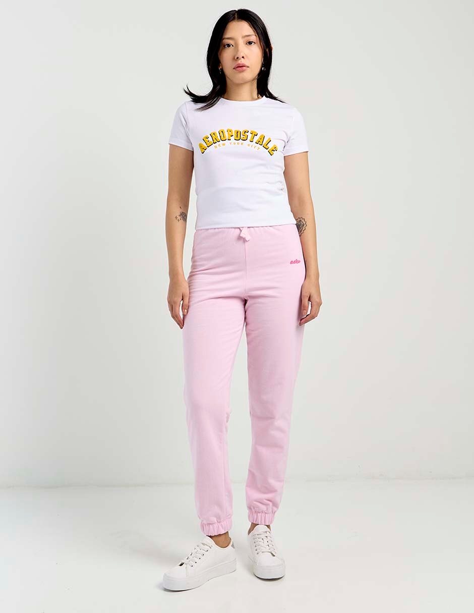 Playera manga corta cuello redondo para mujer 2