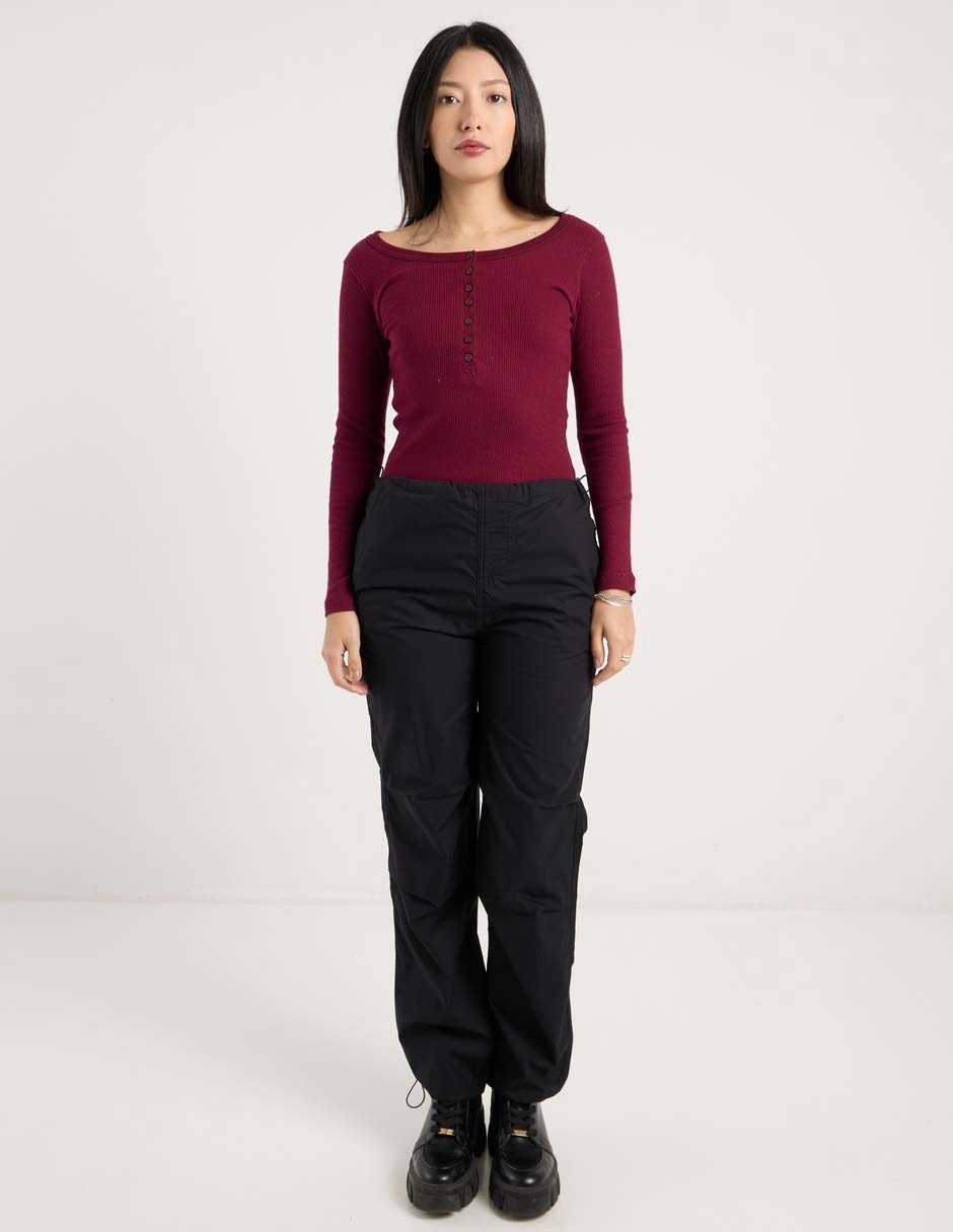 Pantalón cargo Aéropostale recto para mujer