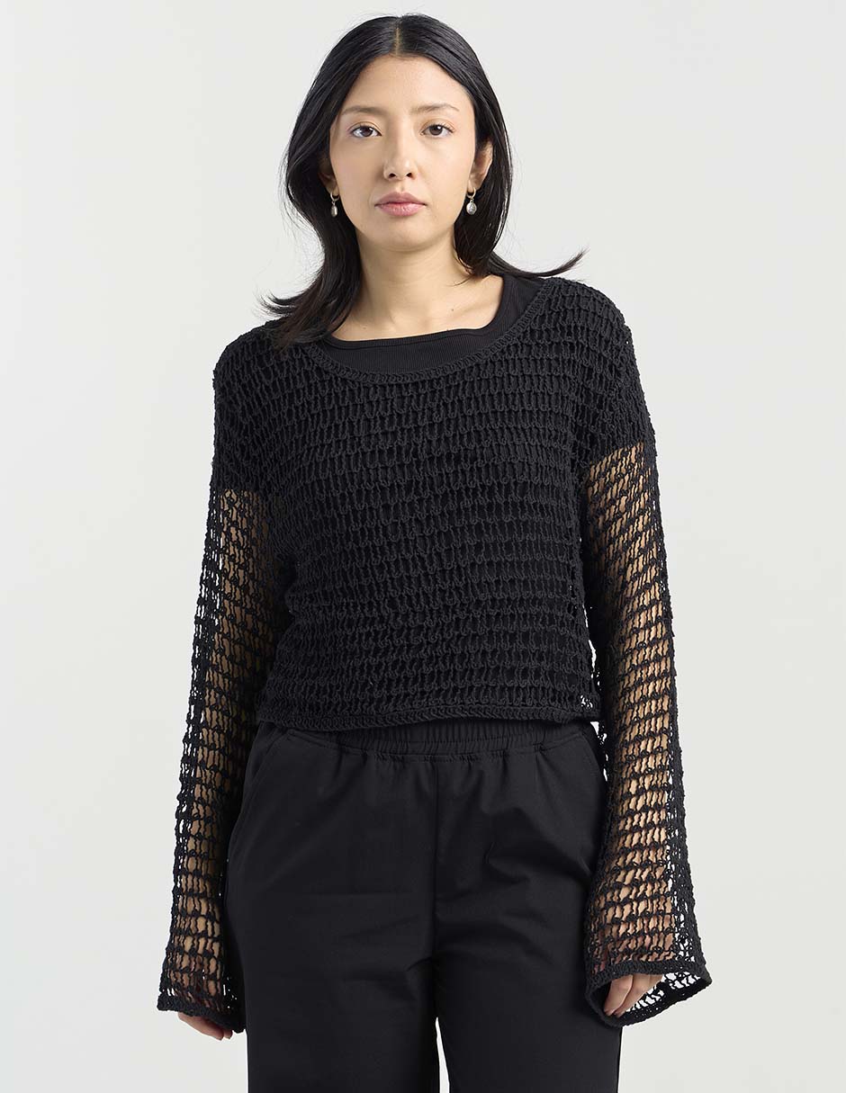 Suéter Aéropostale cuello redondo para mujer Suéter Aéropostale cuello redondo para mujer