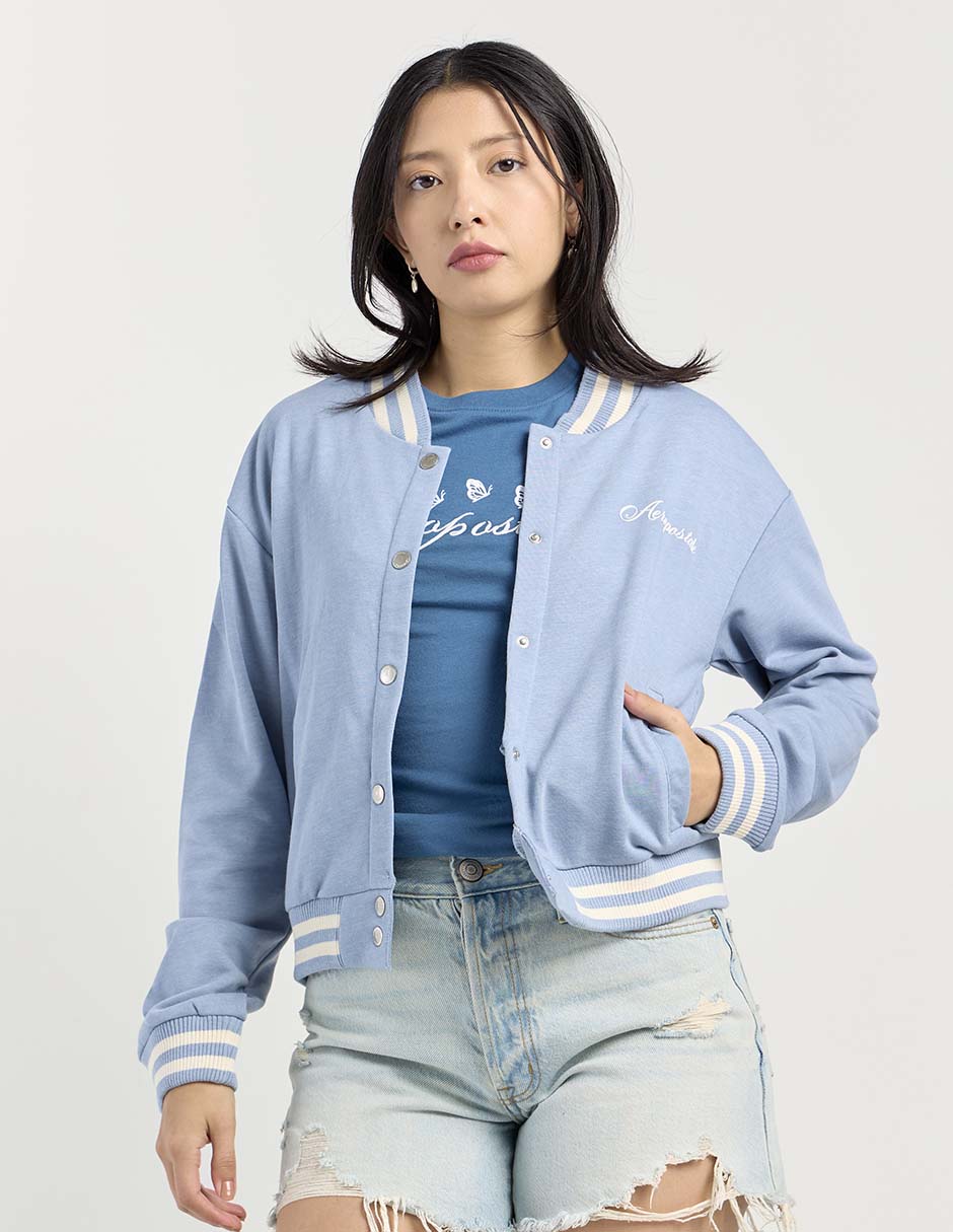 Chamarra bomber Aéropostale para mujer
