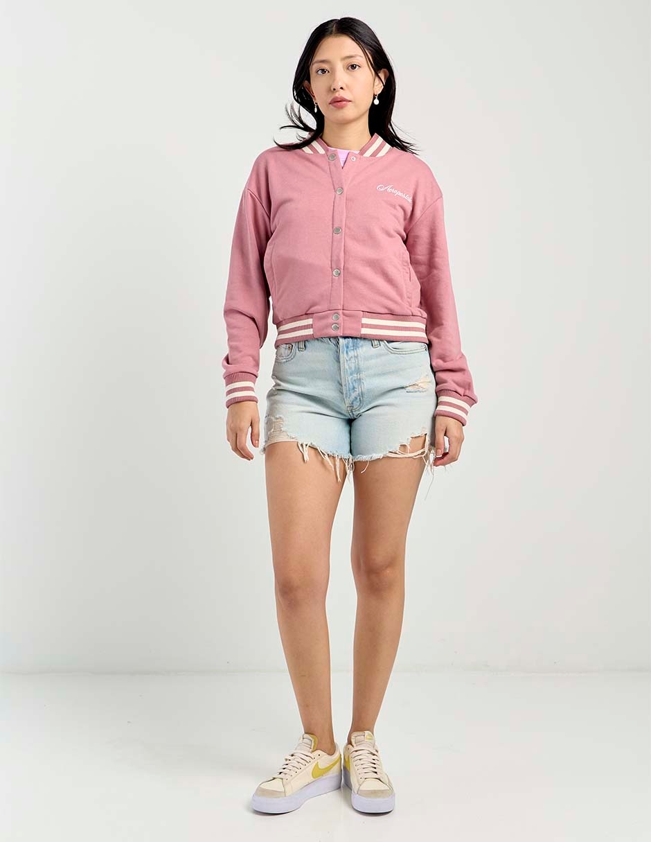 Chamarra bomber Aéropostale para mujer
