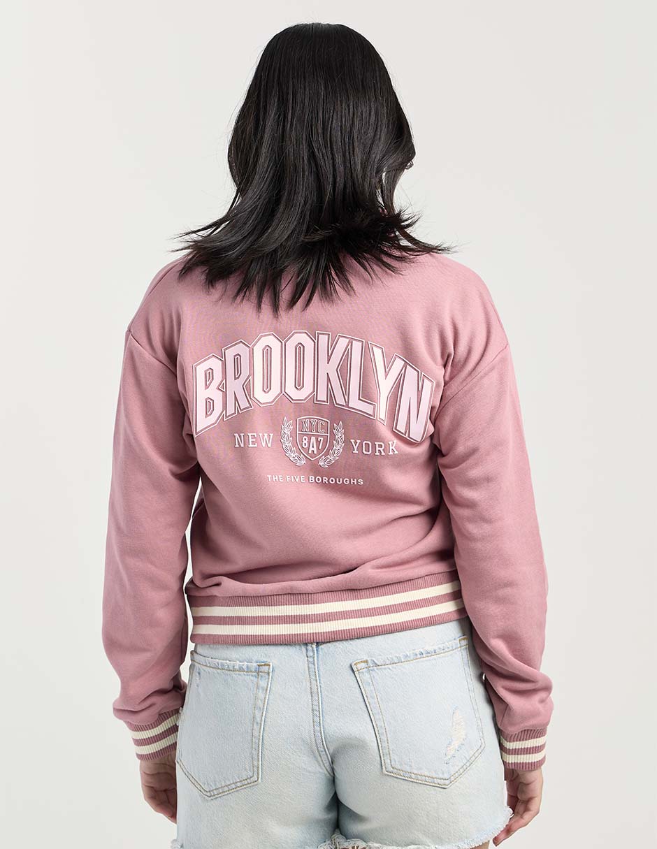 Chamarra bomber Aéropostale para mujer