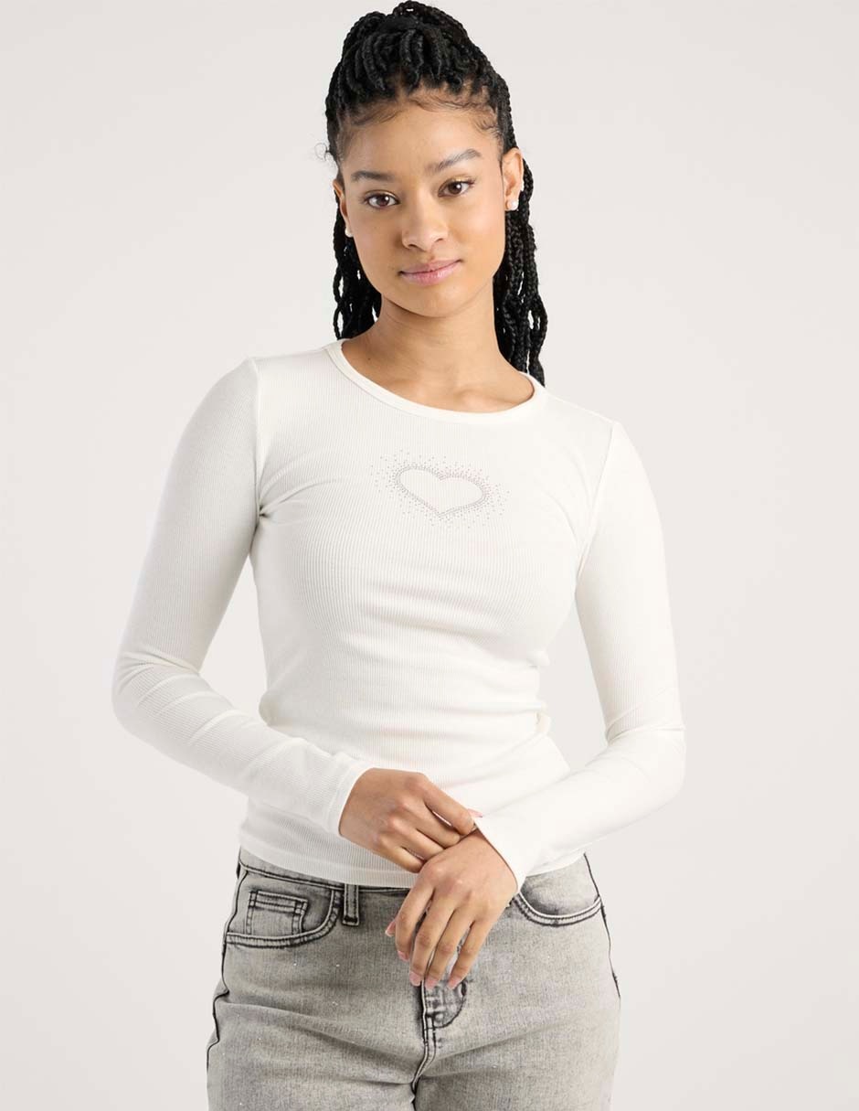 Blusa Aéropostale manga larga para mujer 1