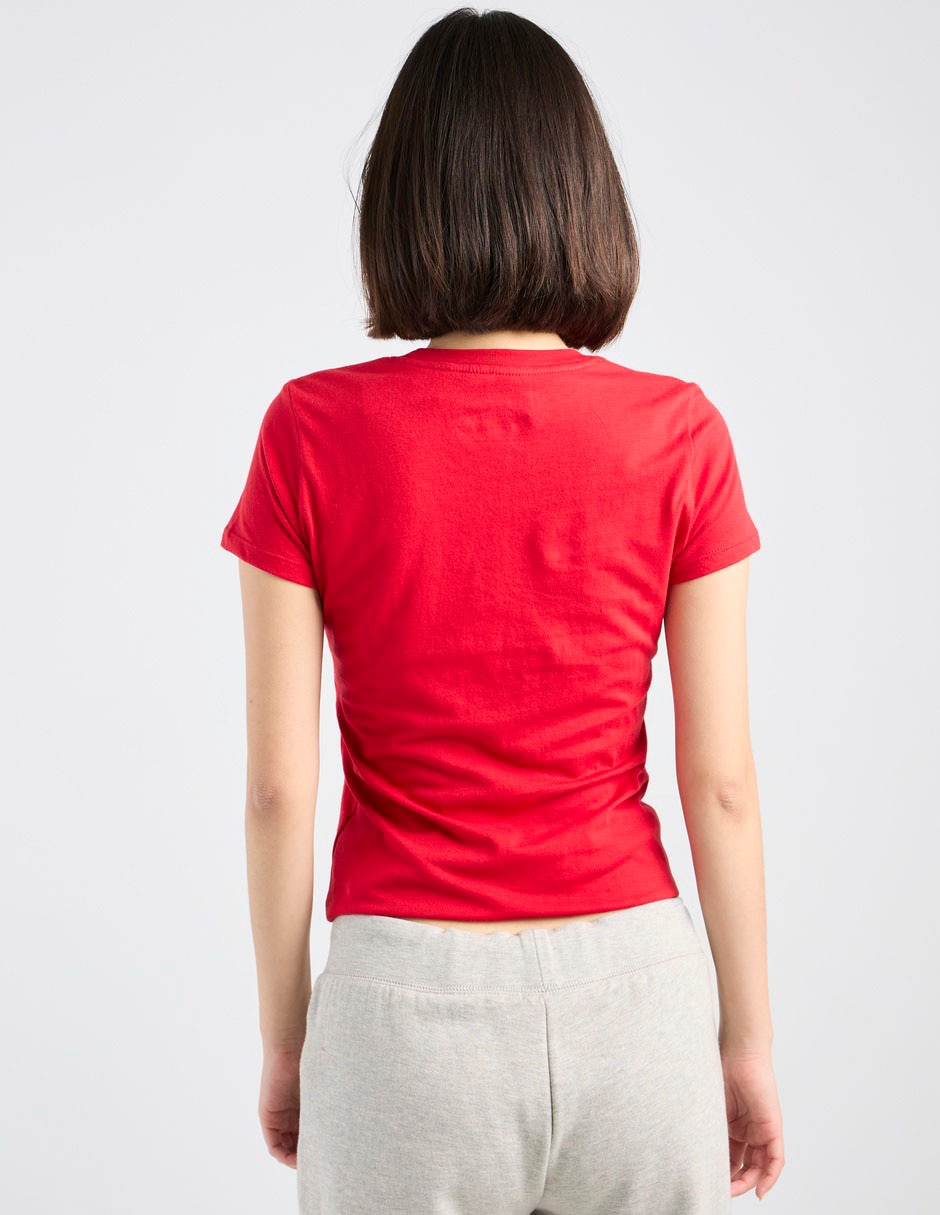 Playera manga corta Aero cuello redondo para mujer