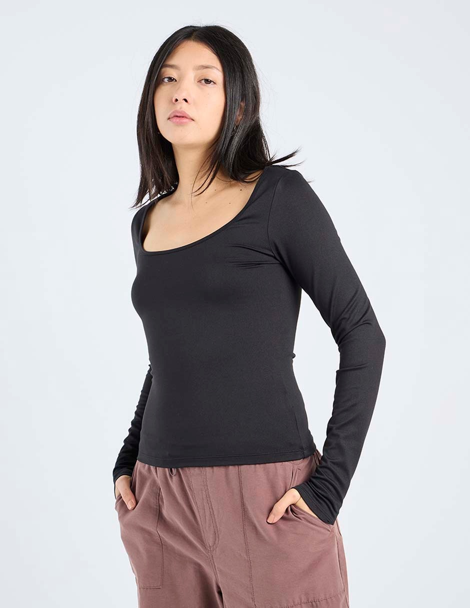 Blusa Aéropostale manga larga para mujer