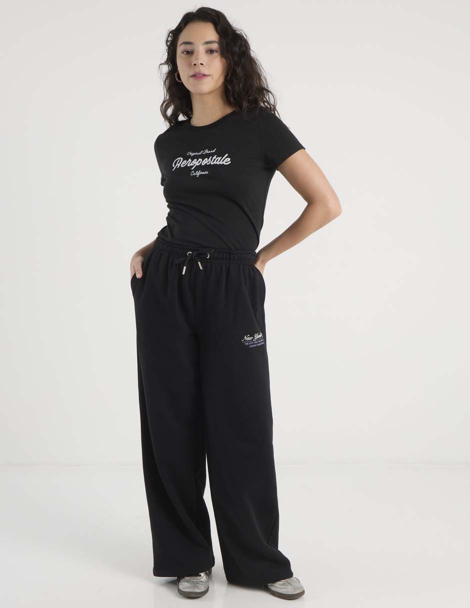 Playera manga corta Aero cuello redondo para mujer