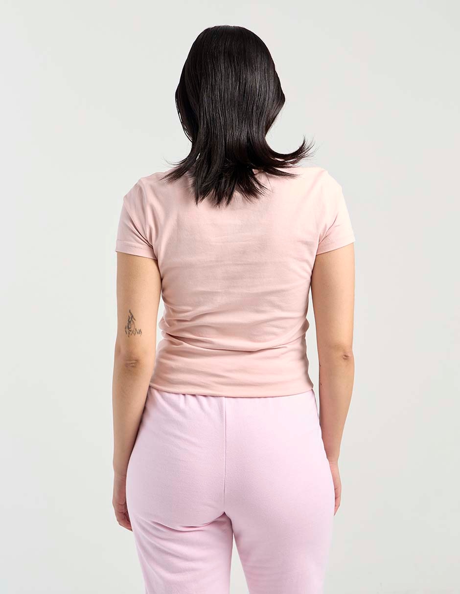 Playera manga corta Aero cuello redondo para mujer