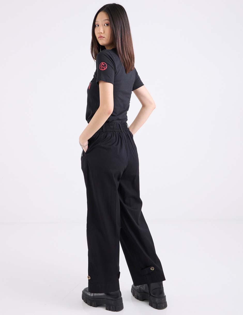 Pantalón relaxed Aéropostale straight para mujer