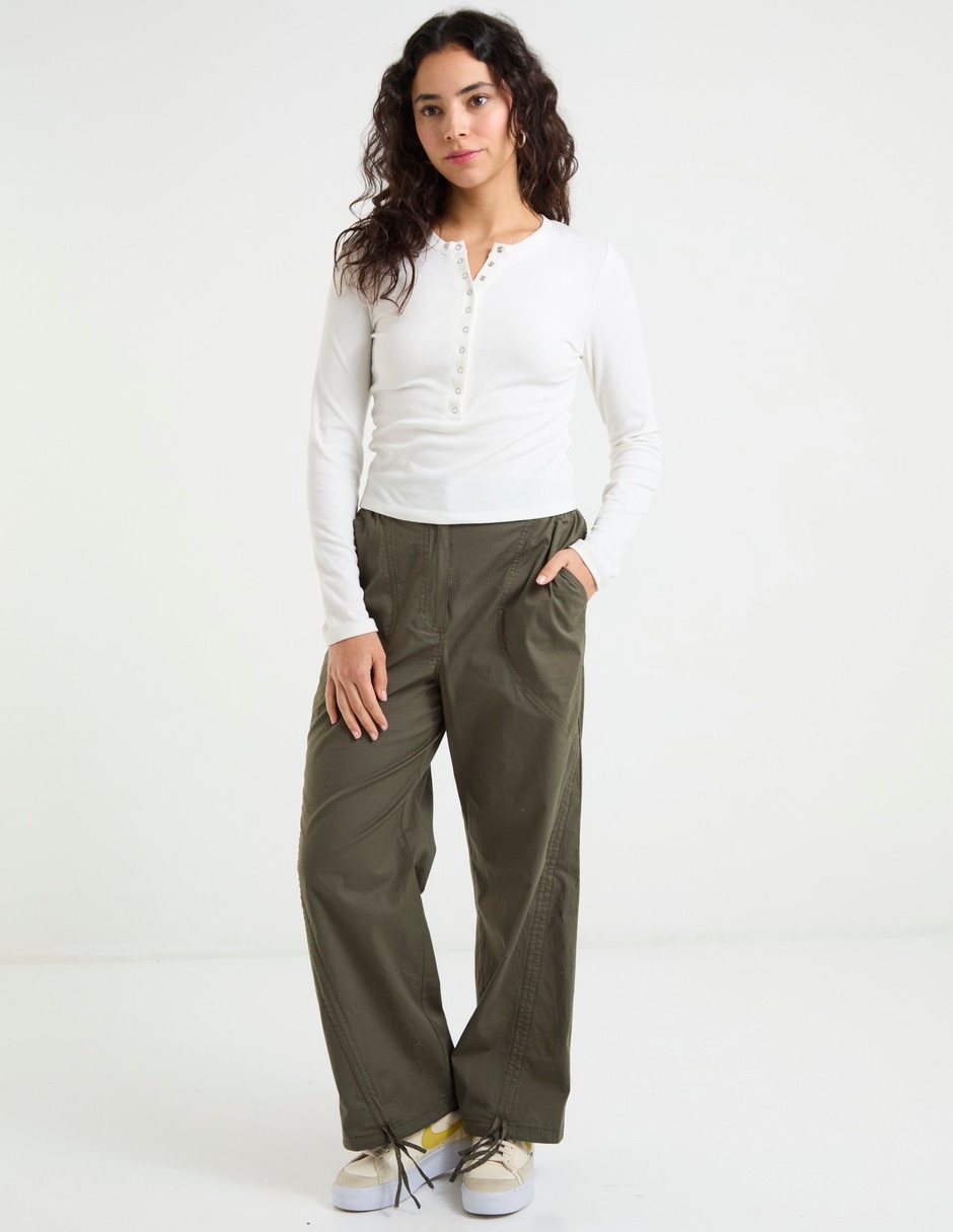 Pantalón jogger Aéropostale straight para mujer