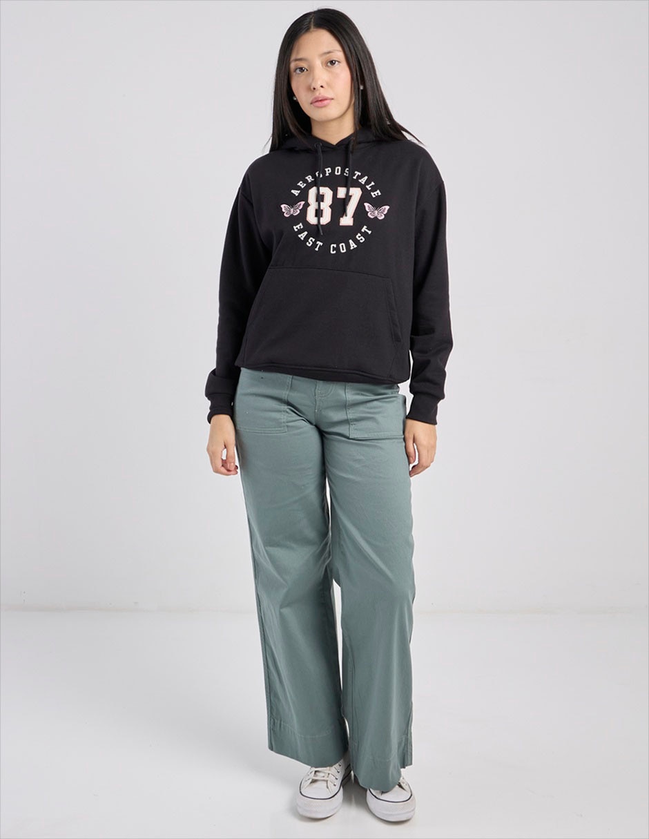 SUDADERA AERO AENV2514 LIS, XCH, NEGRO