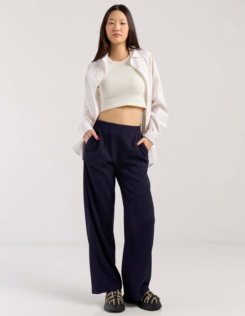 Pantalón relaxed Aéropostale straight para mujer