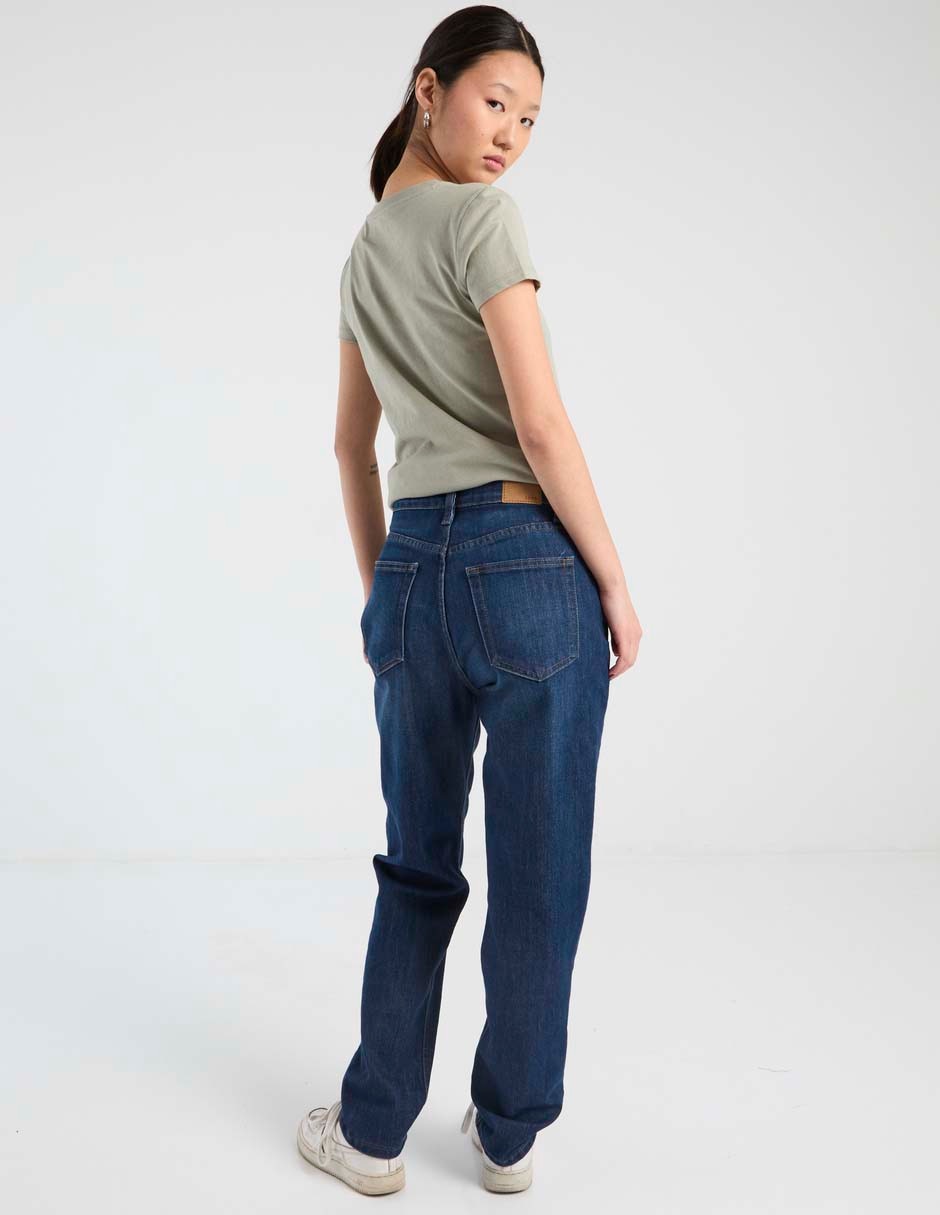 Jeans straight para mujer 2