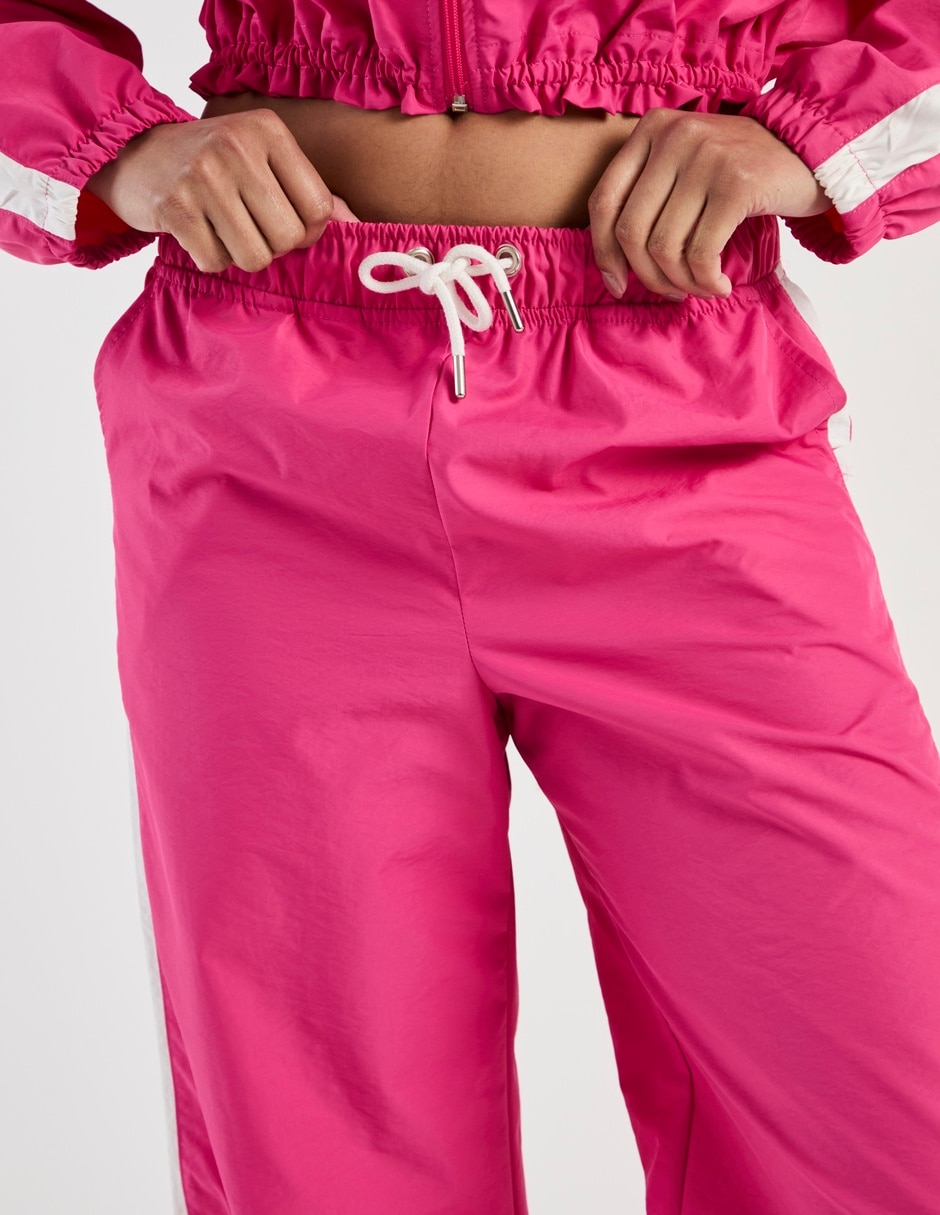 Pants straight con agujeta para mujer 4