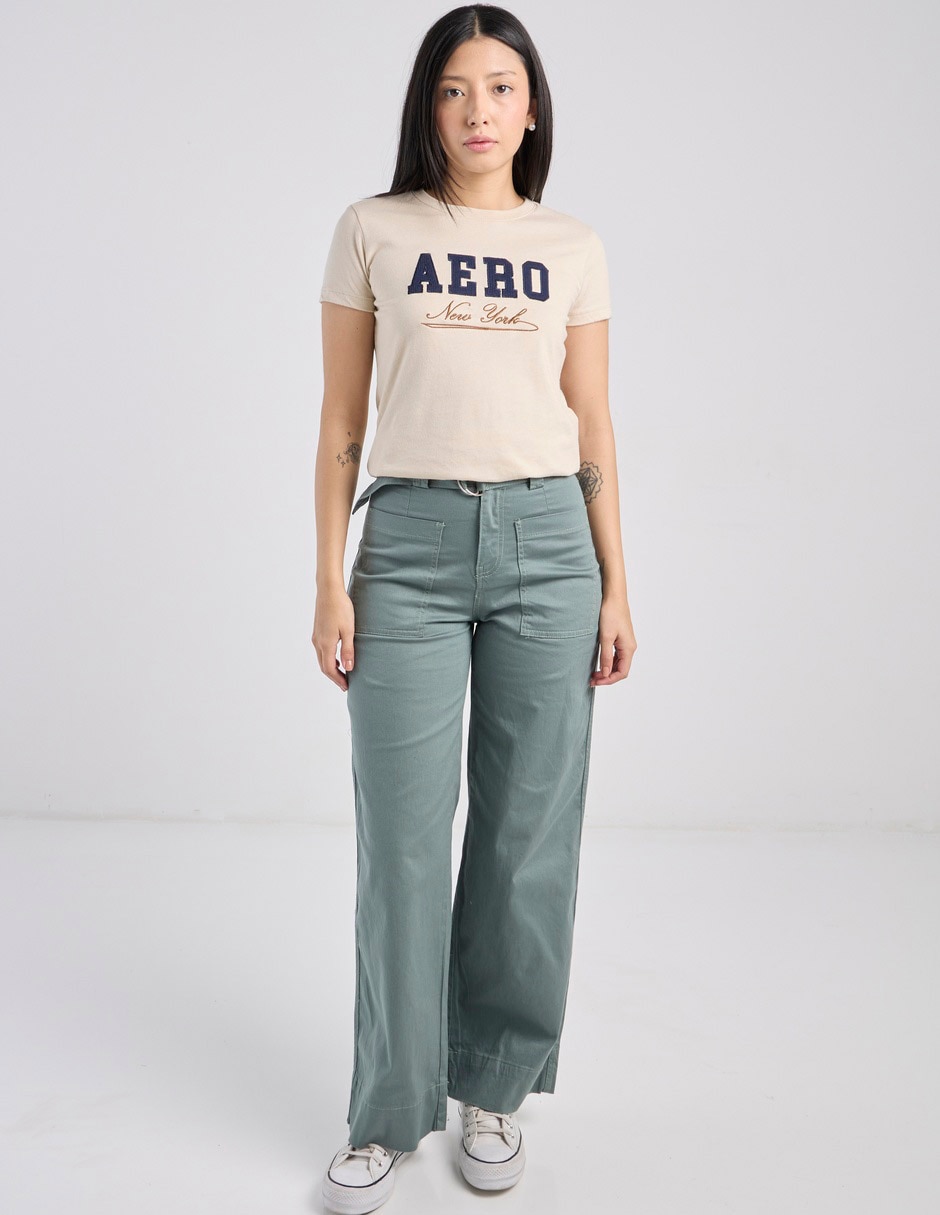 Pantalón relaxed wide leg para mujer 3