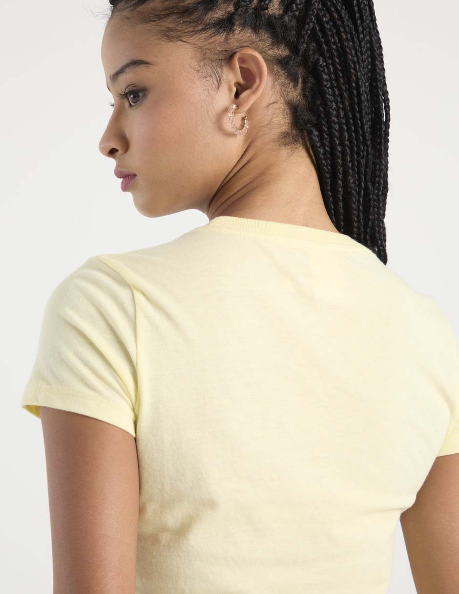 Playera manga corta Aero cuello redondo para mujer