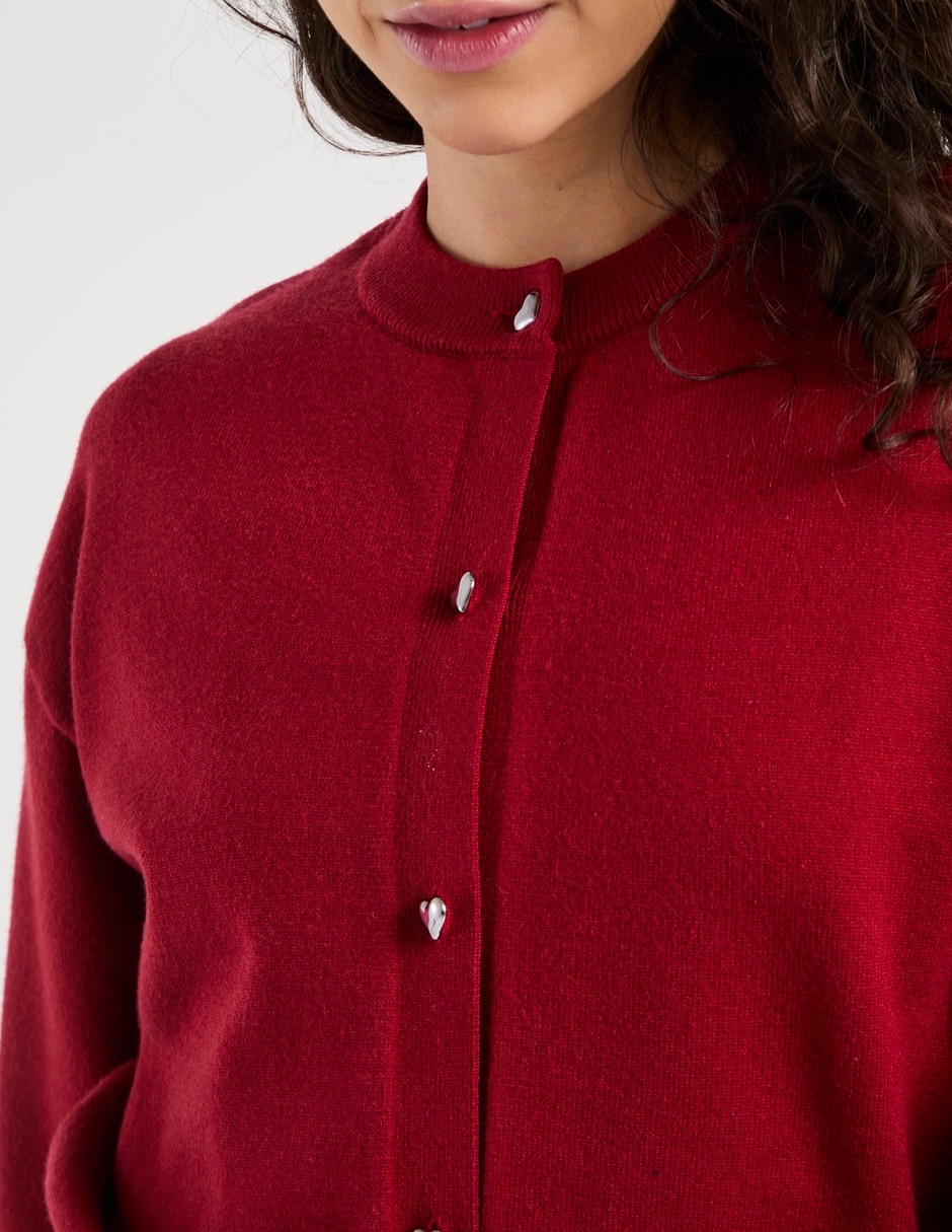 Suéter cuello redondo para mujer 4