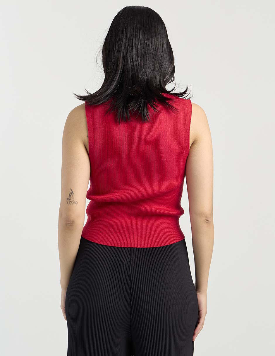 CHALECO AERO 028 ALGODÓN, M, ROJO